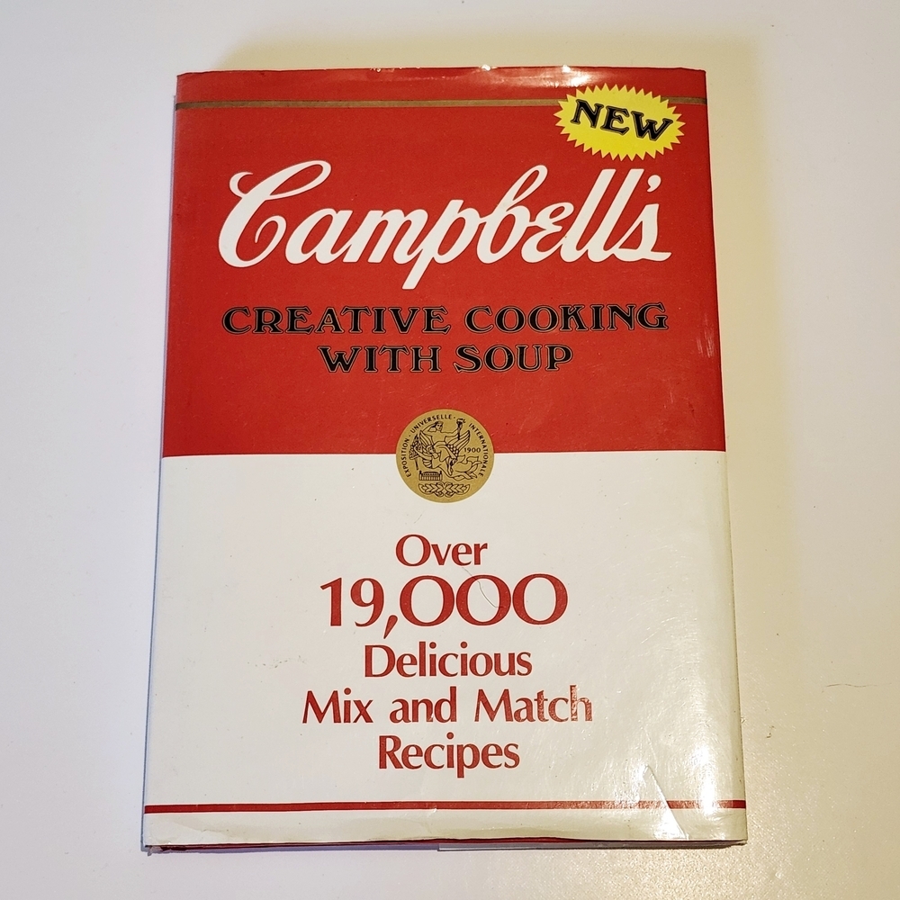 *3 for $30* Campbell's Creative Cooking With Soup Cookbook Book